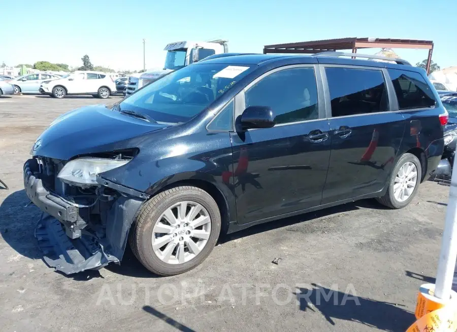 TOYOTA SIENNA 2015 vin 5TDJK3DC5FS110682 from auto auction Iaai