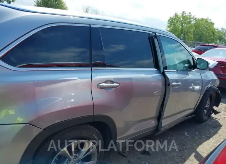 TOYOTA HIGHLANDER 2015 vin 5TDJKRFH9FS197854 from auto auction Iaai