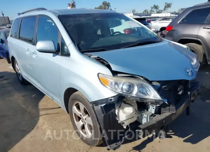 TOYOTA SIENNA 2016 vin 5TDKK3DCXGS746407 from auto auction Iaai