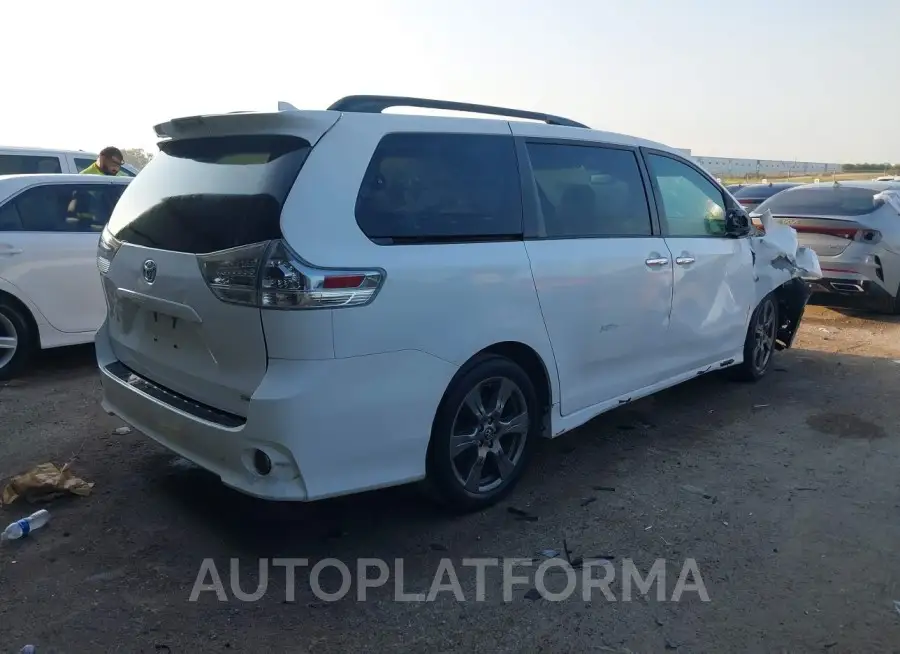 TOYOTA SIENNA 2018 vin 5TDXZ3DC4JS925728 from auto auction Iaai