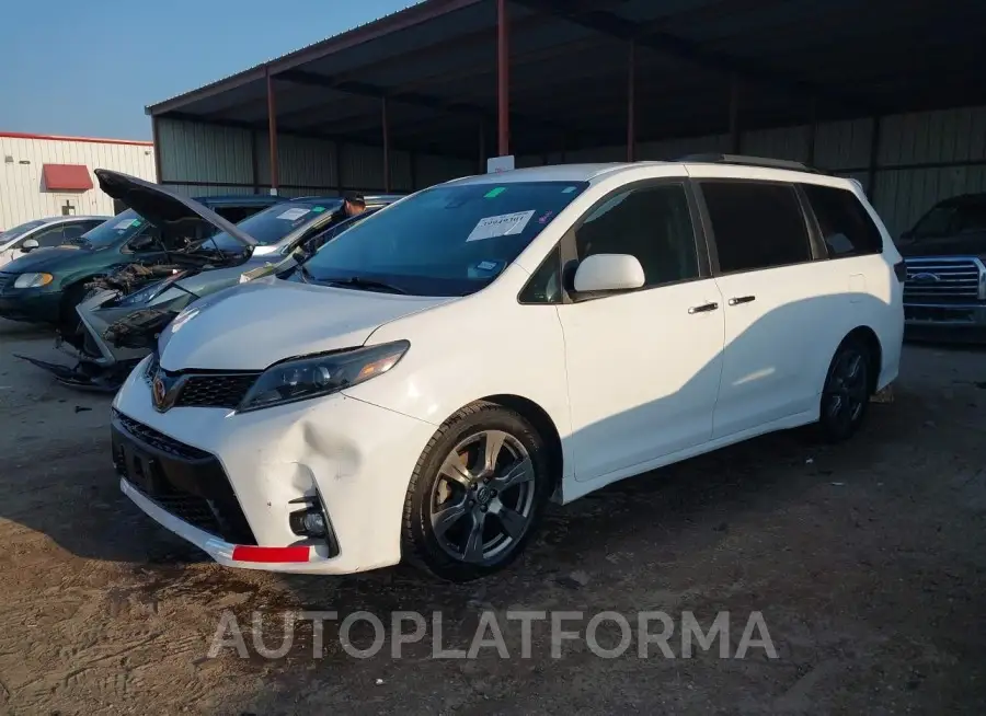 TOYOTA SIENNA 2018 vin 5TDXZ3DC4JS925728 from auto auction Iaai