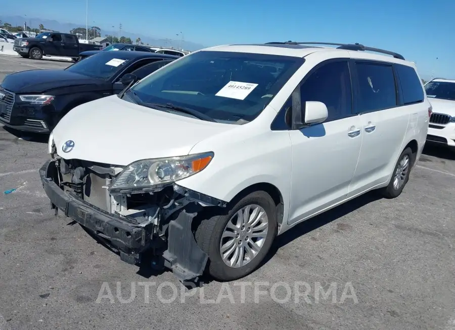 TOYOTA SIENNA 2015 vin 5TDYK3DC0FS533832 from auto auction Iaai