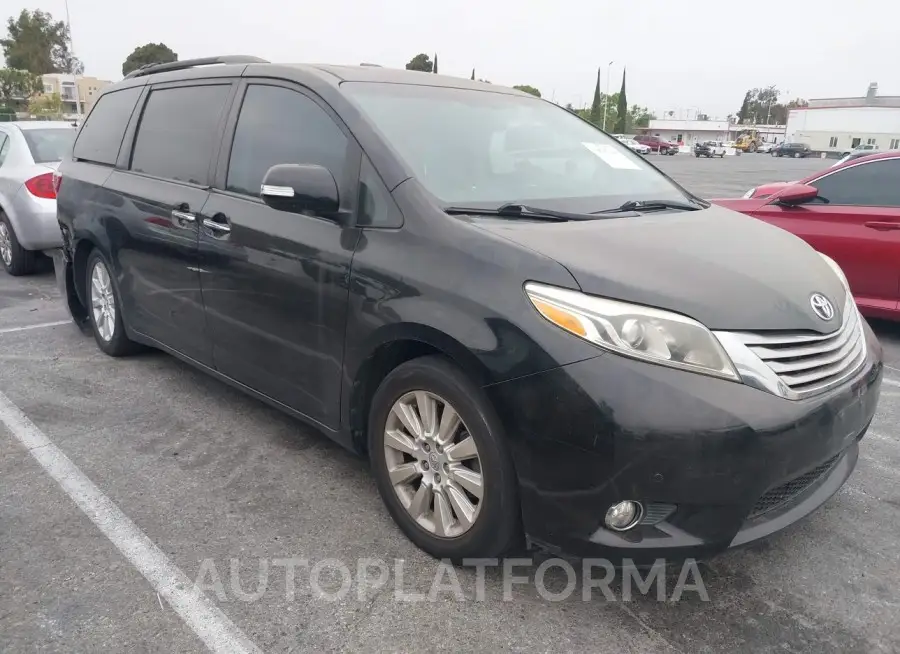 TOYOTA SIENNA 2015 vin 5TDYK3DC1FS543219 from auto auction Iaai