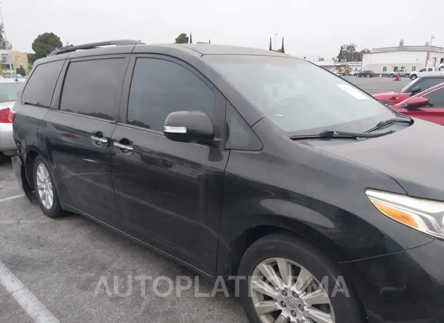 TOYOTA SIENNA 2015 vin 5TDYK3DC1FS543219 from auto auction Iaai