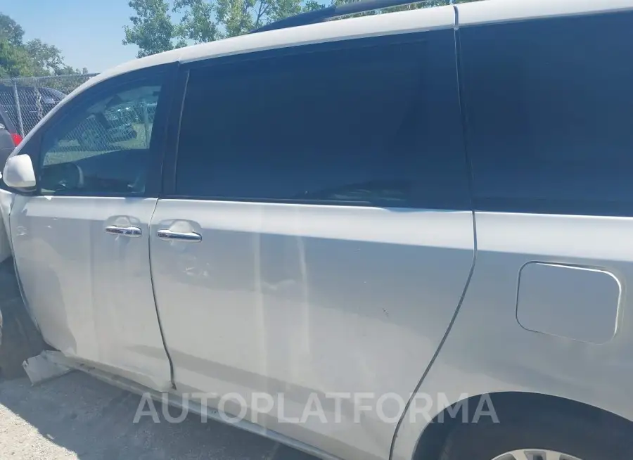 TOYOTA SIENNA 2015 vin 5TDYK3DC1FS654546 from auto auction Iaai