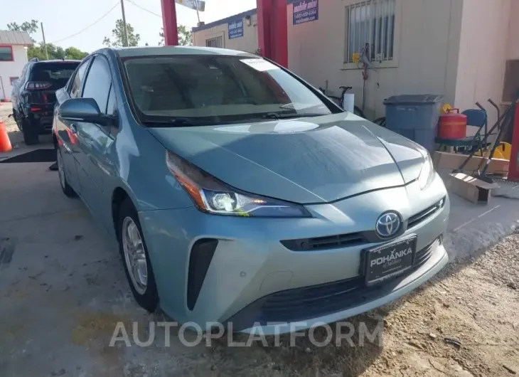 TOYOTA PRIUS 2022 vin JTDKAMFU5N3166091 from auto auction Iaai