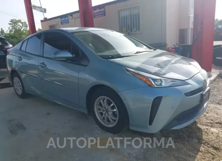 TOYOTA PRIUS 2022 vin JTDKAMFU5N3166091 from auto auction Iaai