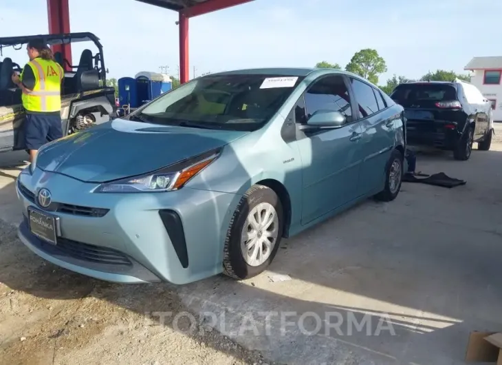 TOYOTA PRIUS 2022 vin JTDKAMFU5N3166091 from auto auction Iaai