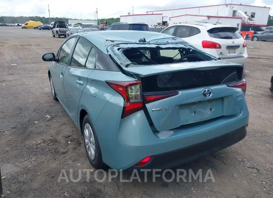 TOYOTA PRIUS 2022 vin JTDKAMFU5N3187250 from auto auction Iaai