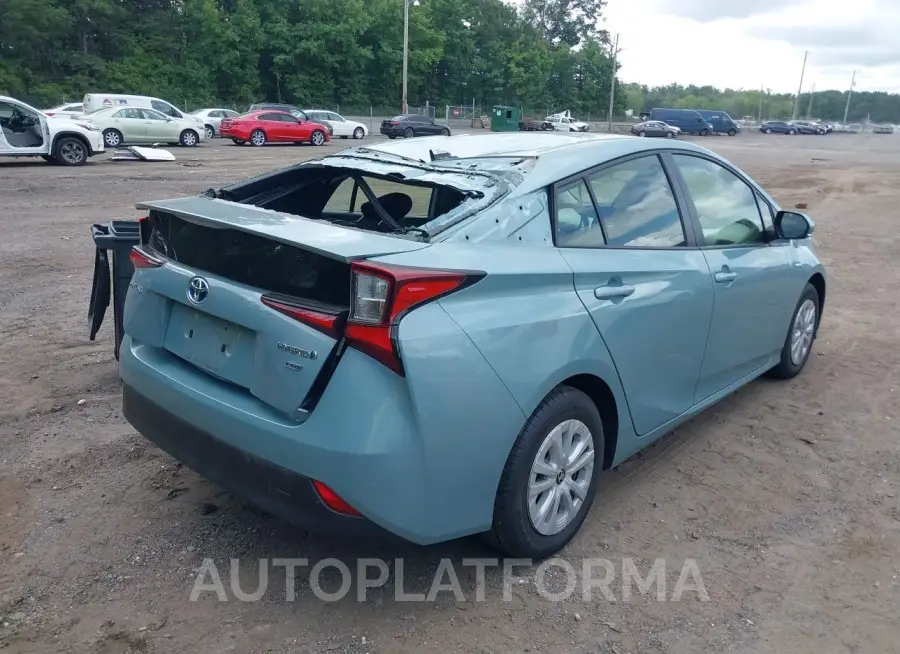 TOYOTA PRIUS 2022 vin JTDKAMFU5N3187250 from auto auction Iaai