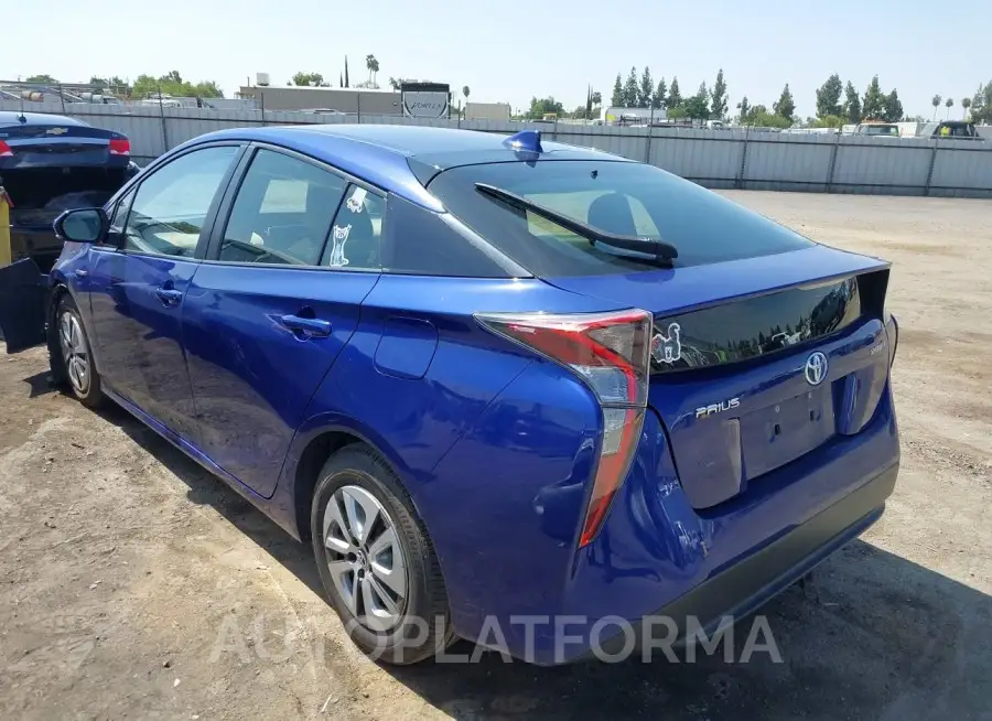 TOYOTA PRIUS 2016 vin JTDKARFU1G3527218 from auto auction Iaai