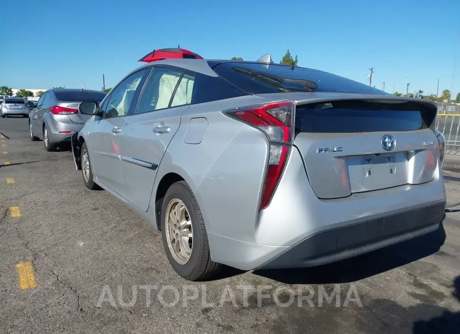 TOYOTA PRIUS 2017 vin JTDKBRFU7H3037767 from auto auction Iaai