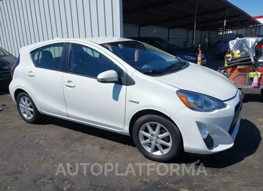 TOYOTA Prius c 2016 vin JTDKDTB37G1129153 from auto auction Iaai