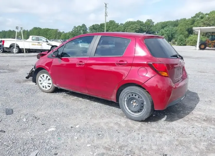 TOYOTA YARIS 2017 vin VNKKTUD31HA078960 from auto auction Iaai