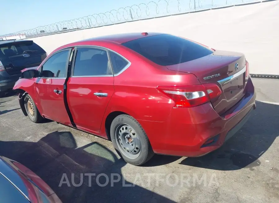 NISSAN SENTRA 2016 vin 3N1AB7AP6GL643259 from auto auction Iaai