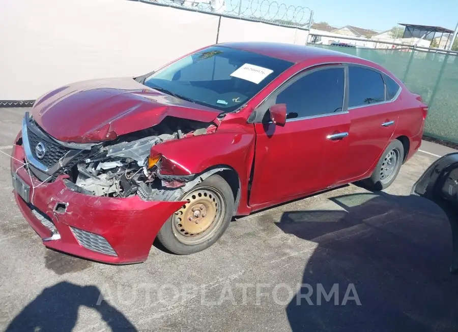 NISSAN SENTRA 2016 vin 3N1AB7AP6GL643259 from auto auction Iaai