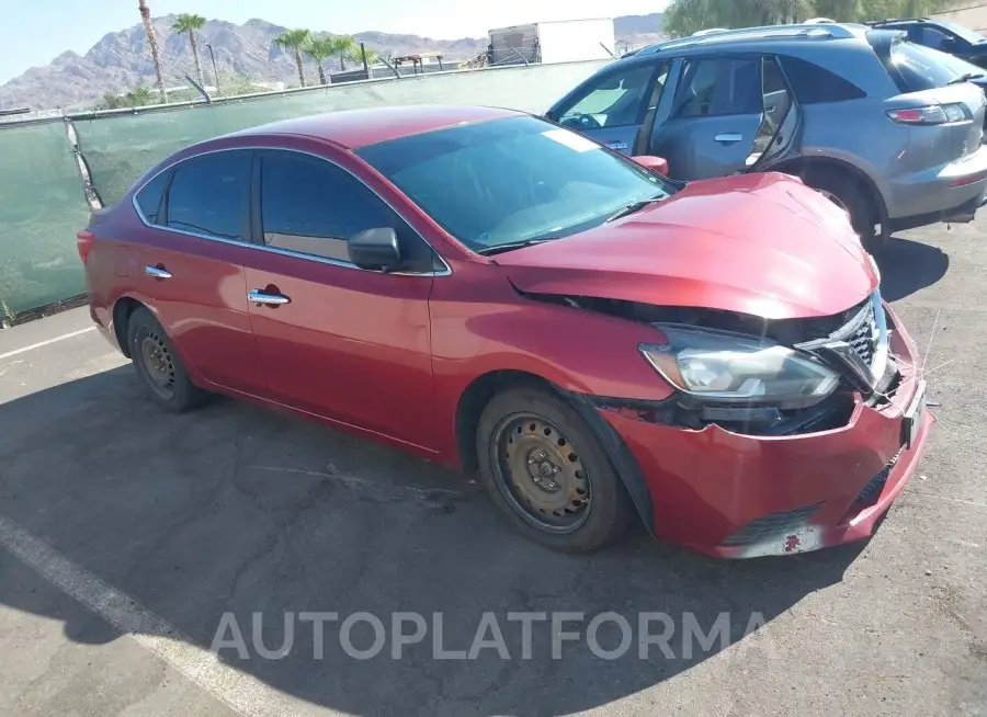 NISSAN SENTRA 2016 vin 3N1AB7AP6GL643259 from auto auction Iaai