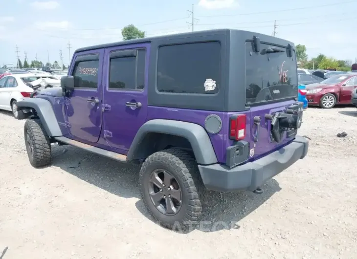 JEEP WRANGLER UNLIMITED 2017 vin 1C4BJWFG7HL675089 from auto auction Iaai