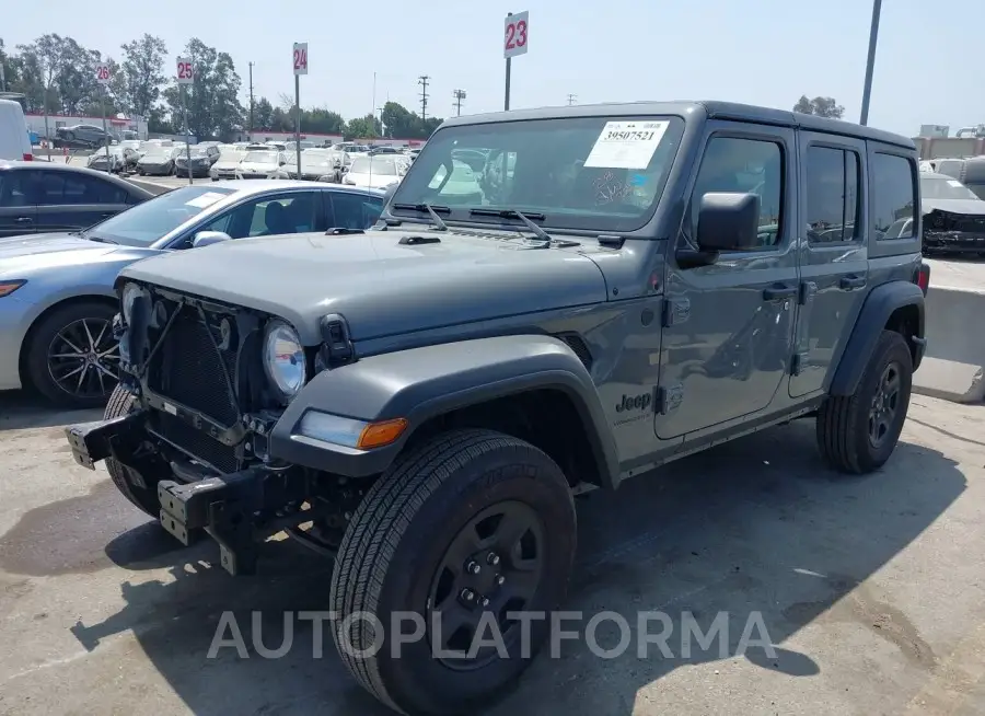 JEEP WRANGLER 2023 vin 1C4HJXDN0PW680813 from auto auction Iaai