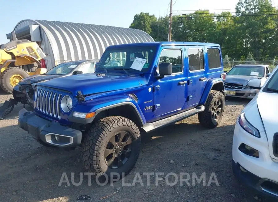 JEEP WRANGLER UNLIMITED 2018 vin 1C4HJXEG8JW229619 from auto auction Iaai