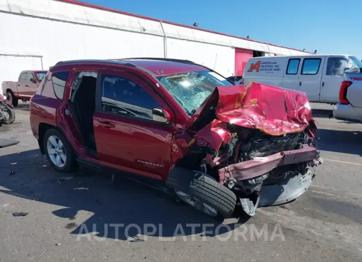 JEEP COMPASS 2016 vin 1C4NJDEB8GD733114 from auto auction Iaai