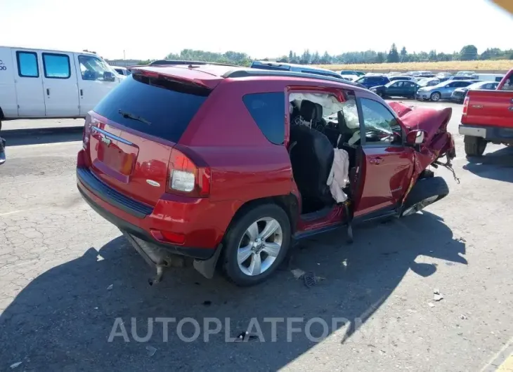 JEEP COMPASS 2016 vin 1C4NJDEB8GD733114 from auto auction Iaai