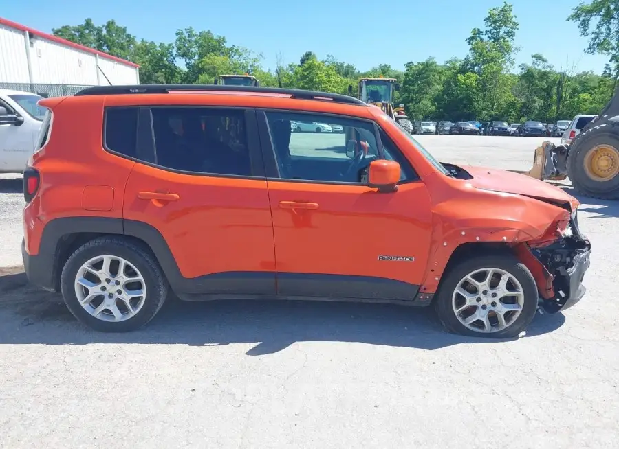 JEEP RENEGADE 2015 vin ZACCJABT8FPB50805 from auto auction Iaai