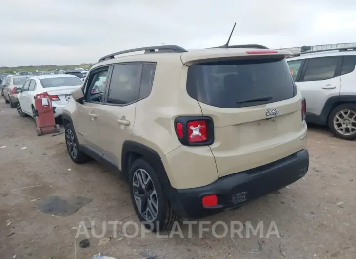 JEEP RENEGADE 2015 vin ZACCJABTXFPC18053 from auto auction Iaai