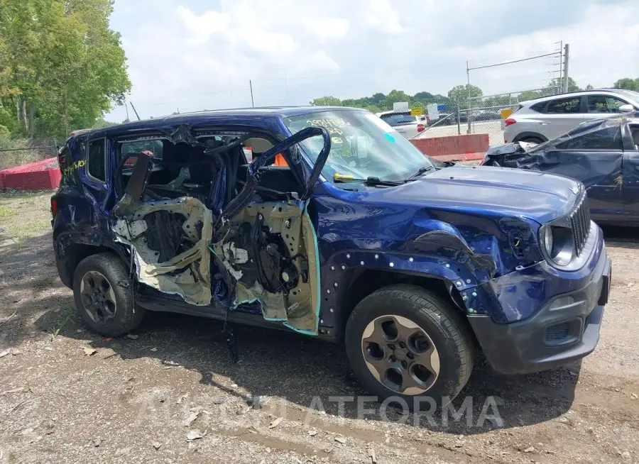 JEEP RENEGADE 2016 vin ZACCJBAT2GPC81205 from auto auction Iaai