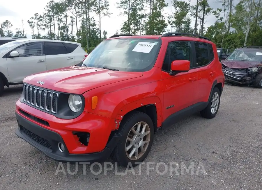 JEEP RENEGADE 2019 vin ZACNJABB9KPJ73324 from auto auction Iaai