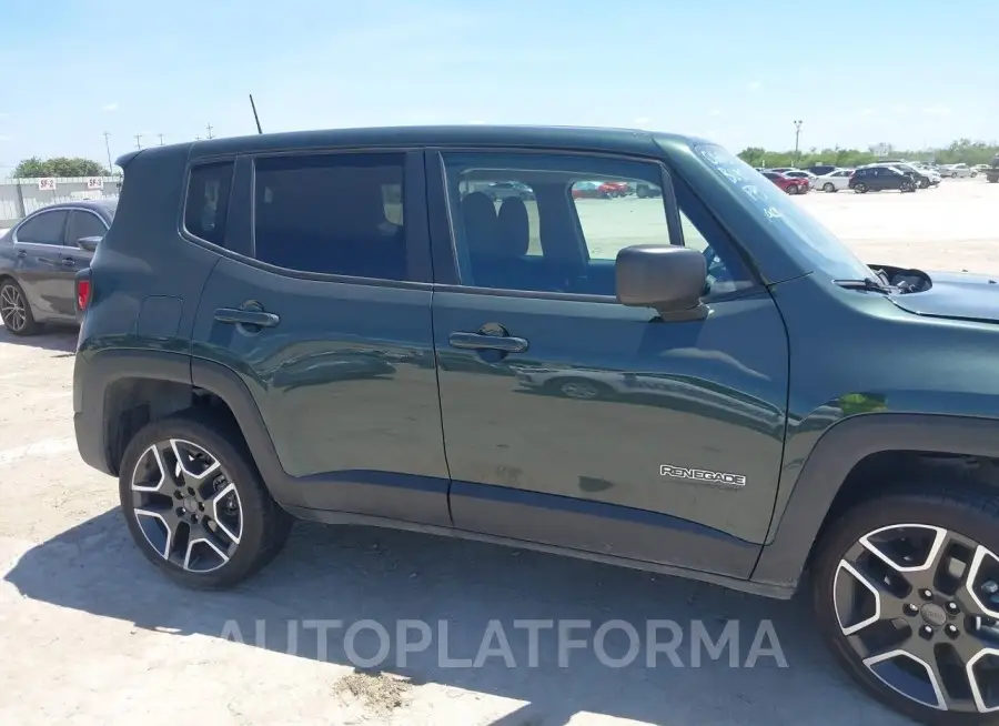 JEEP RENEGADE 2021 vin ZACNJDAB2MPM78606 from auto auction Iaai