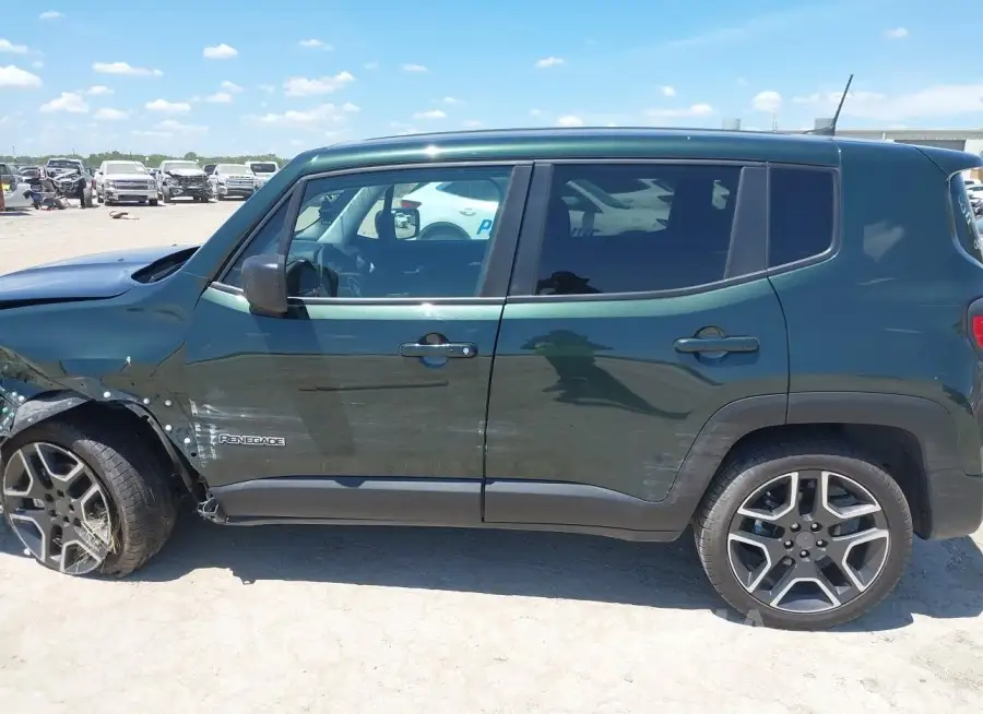 JEEP RENEGADE 2021 vin ZACNJDAB2MPM78606 from auto auction Iaai