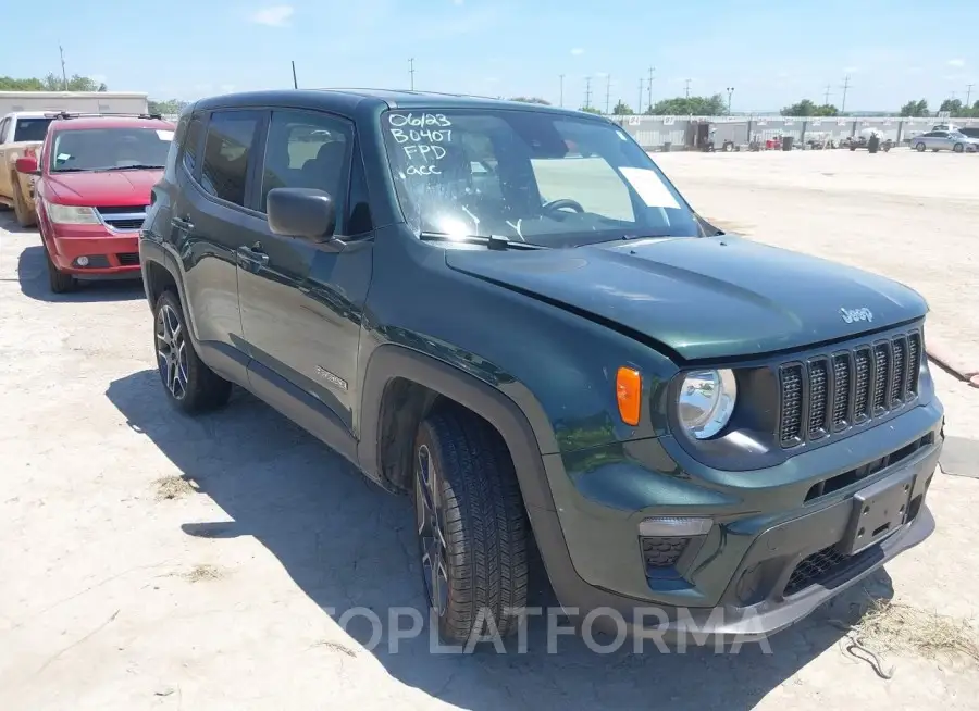 JEEP RENEGADE 2021 vin ZACNJDAB2MPM78606 from auto auction Iaai