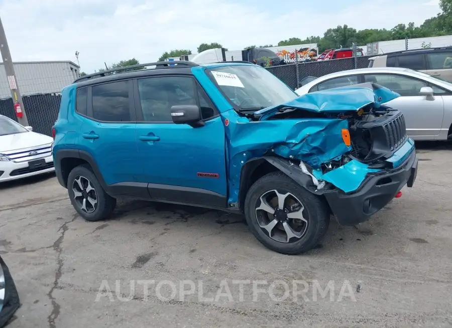 JEEP RENEGADE 2021 vin ZACNJDC12MPM42984 from auto auction Iaai