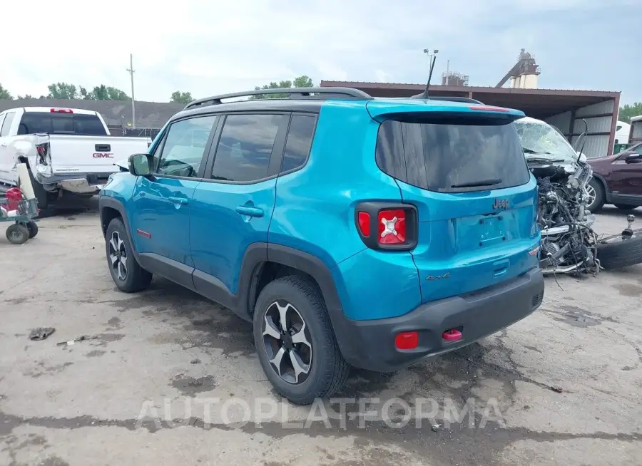 JEEP RENEGADE 2021 vin ZACNJDC12MPM42984 from auto auction Iaai