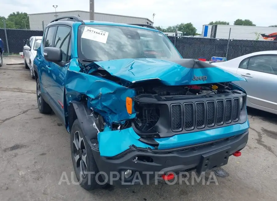 JEEP RENEGADE 2021 vin ZACNJDC12MPM42984 from auto auction Iaai