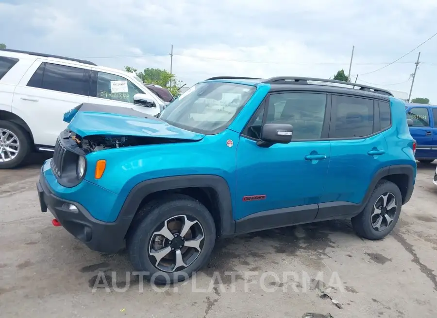 JEEP RENEGADE 2021 vin ZACNJDC12MPM42984 from auto auction Iaai