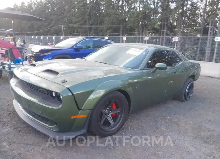 DODGE CHALLENGER 2022 vin 2C3CDZL95NH147812 from auto auction Iaai