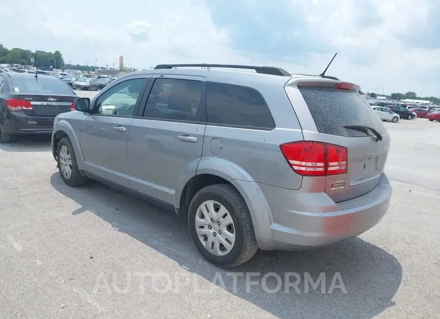 DODGE JOURNEY 2016 vin 3C4PDCAB0GT120186 from auto auction Iaai