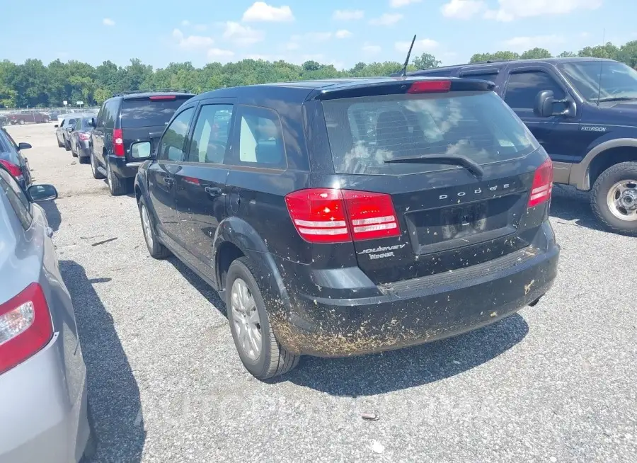 DODGE JOURNEY 2015 vin 3C4PDCAB4FT719901 from auto auction Iaai