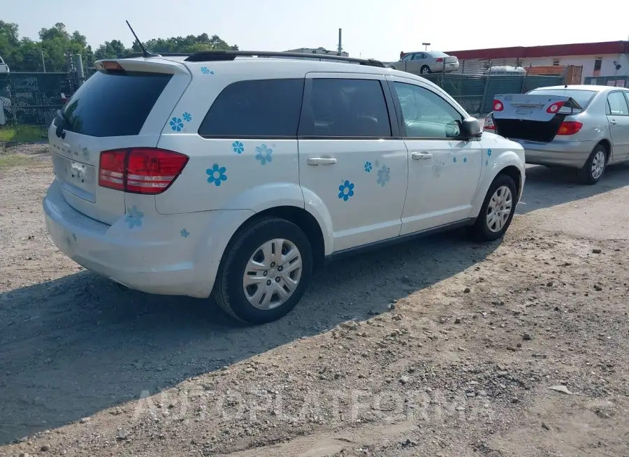 DODGE JOURNEY 2016 vin 3C4PDCAB9GT250225 from auto auction Iaai