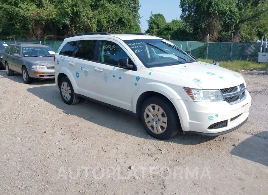 DODGE JOURNEY 2016 vin 3C4PDCAB9GT250225 from auto auction Iaai