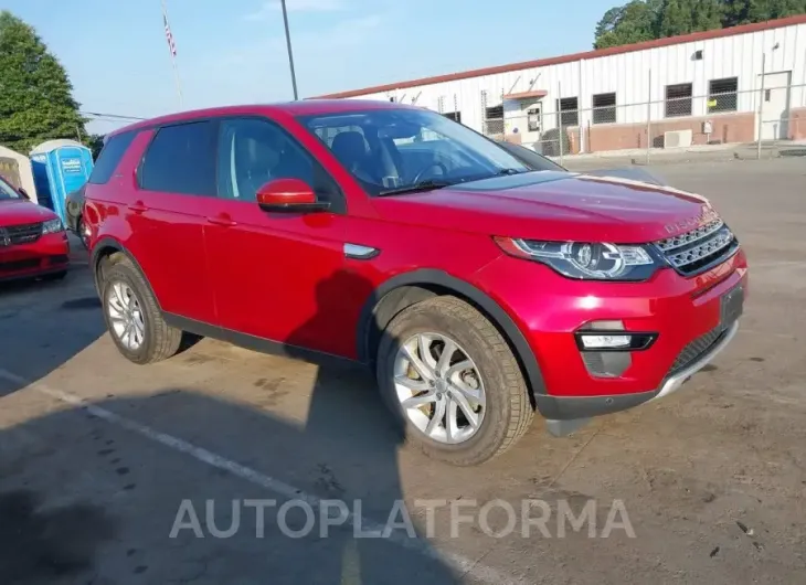 LAND ROVER DISCOVERY SPORT 2017 vin SALCR2BG9HH653912 from auto auction Iaai