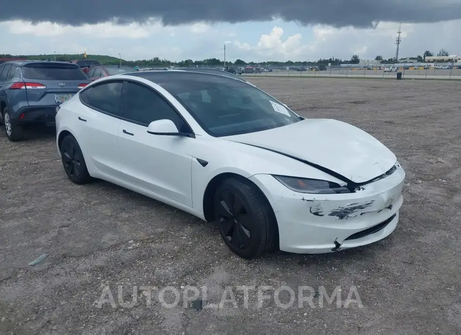 TESLA MODEL 3 2024 vin 5YJ3E1EA1RF756831 from auto auction Iaai