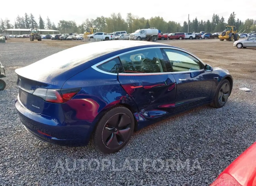 TESLA MODEL 3 2018 vin 5YJ3E1EB0JF105221 from auto auction Iaai