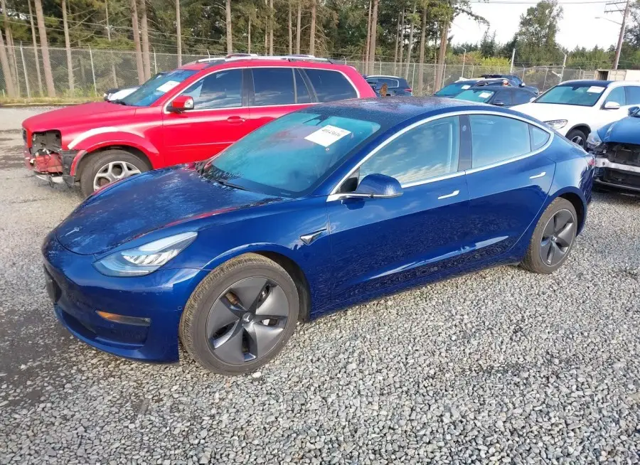 TESLA MODEL 3 2018 vin 5YJ3E1EB0JF105221 from auto auction Iaai