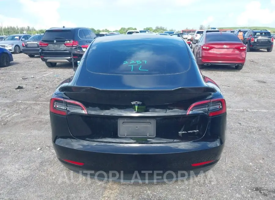 TESLA MODEL 3 2023 vin 5YJ3E1EB6PF592871 from auto auction Iaai