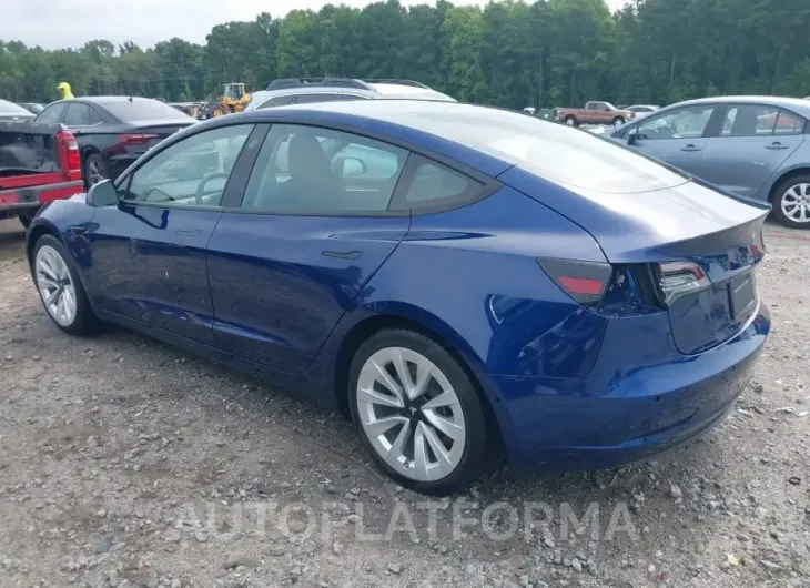 TESLA MODEL 3 2021 vin 5YJ3E1EB9MF975179 from auto auction Iaai