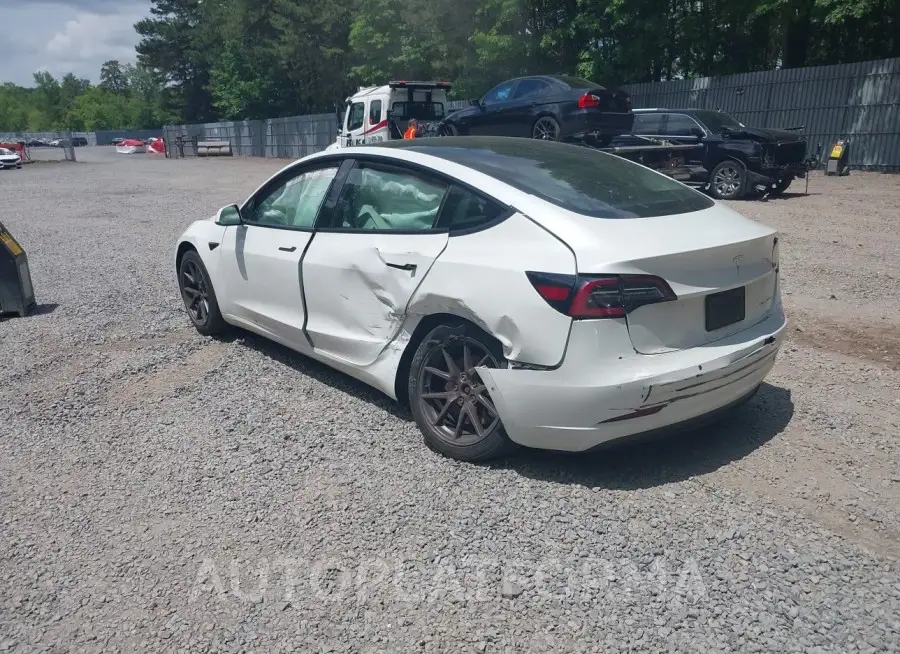 TESLA MODEL 3 2021 vin 5YJ3E1EBXMF034856 from auto auction Iaai