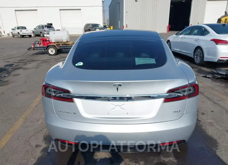 TESLA MODEL S 2018 vin 5YJSA1E24JF256795 from auto auction Iaai